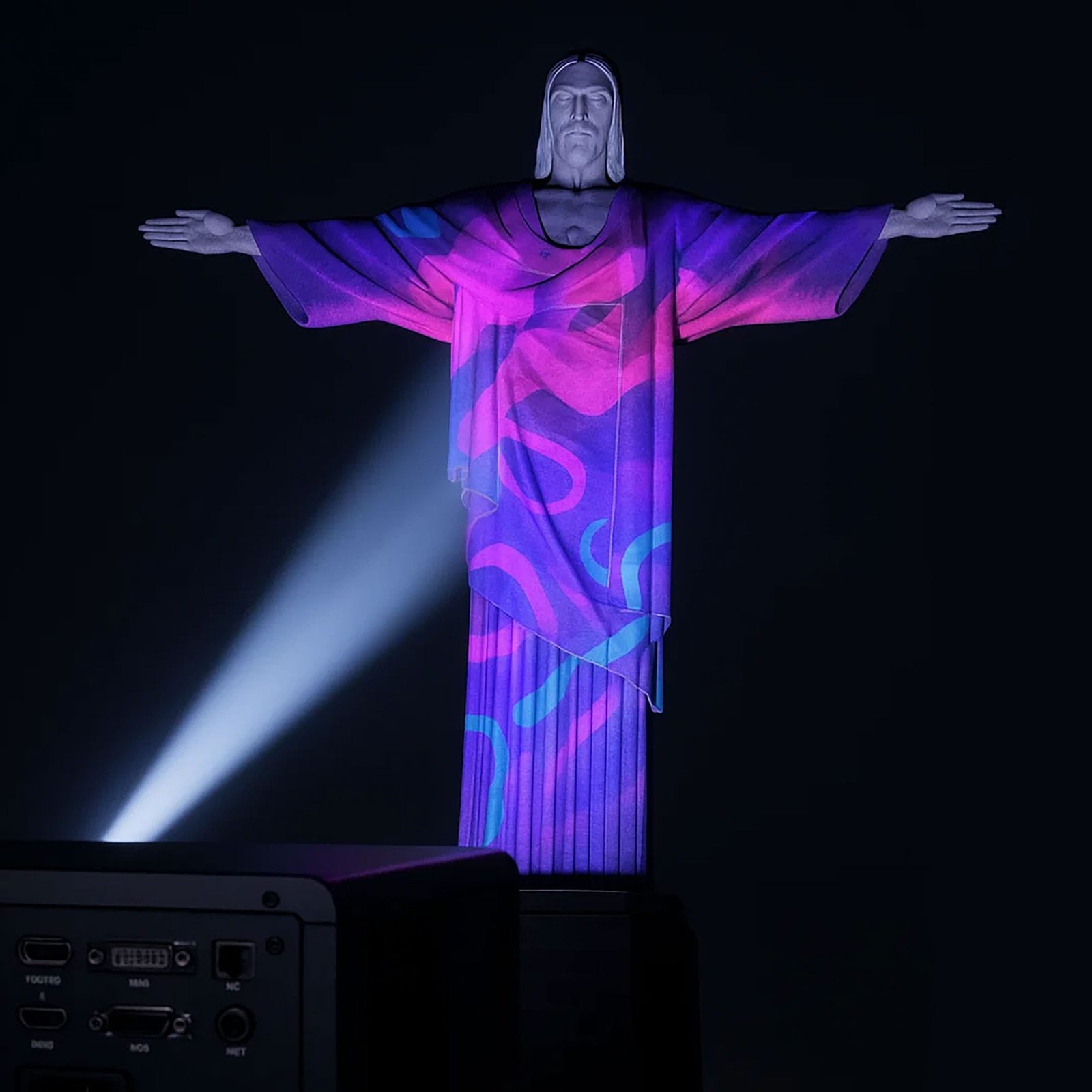 Divulgar serviço de Video Mapping da Aleph Cinema